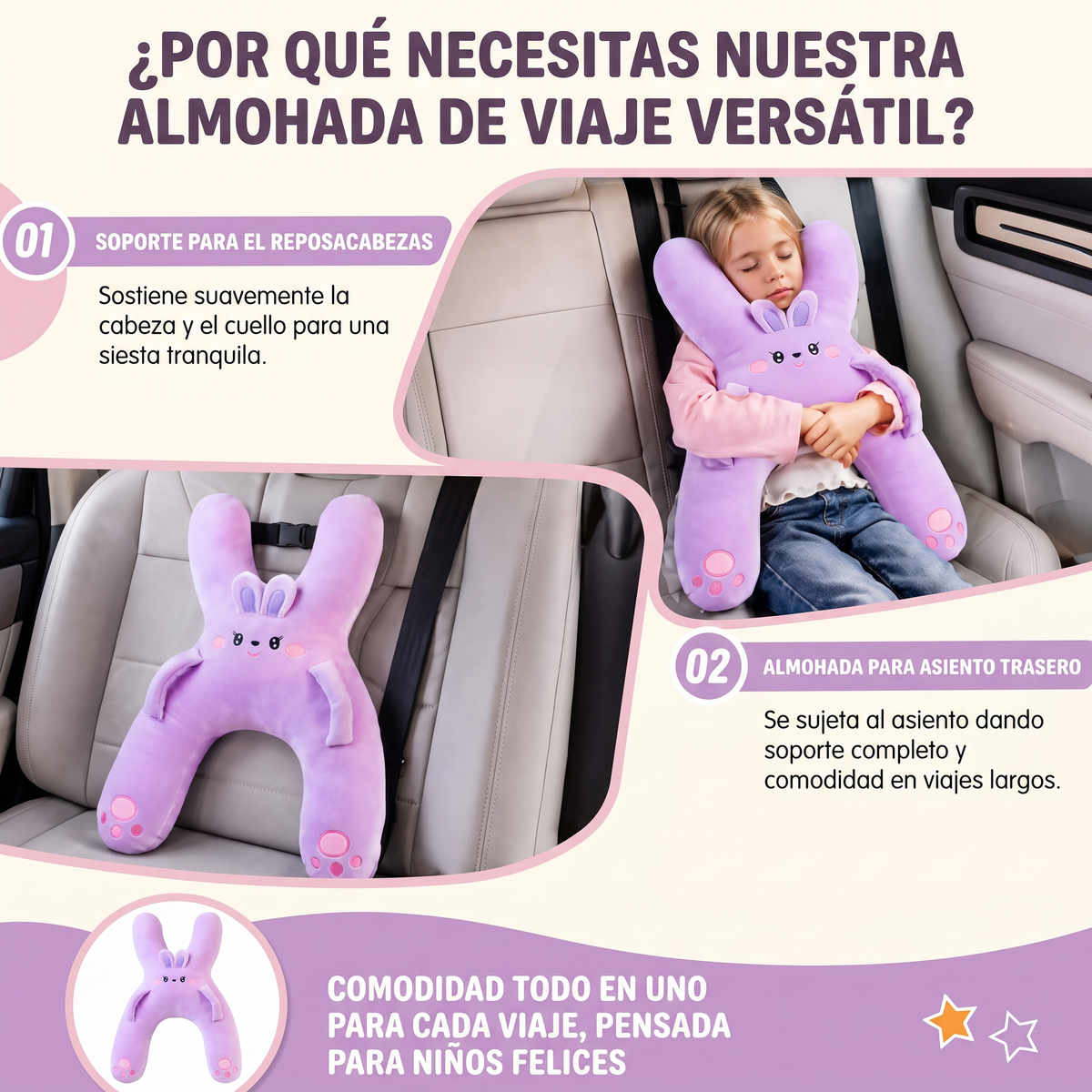 Almohada Cervical para Niños