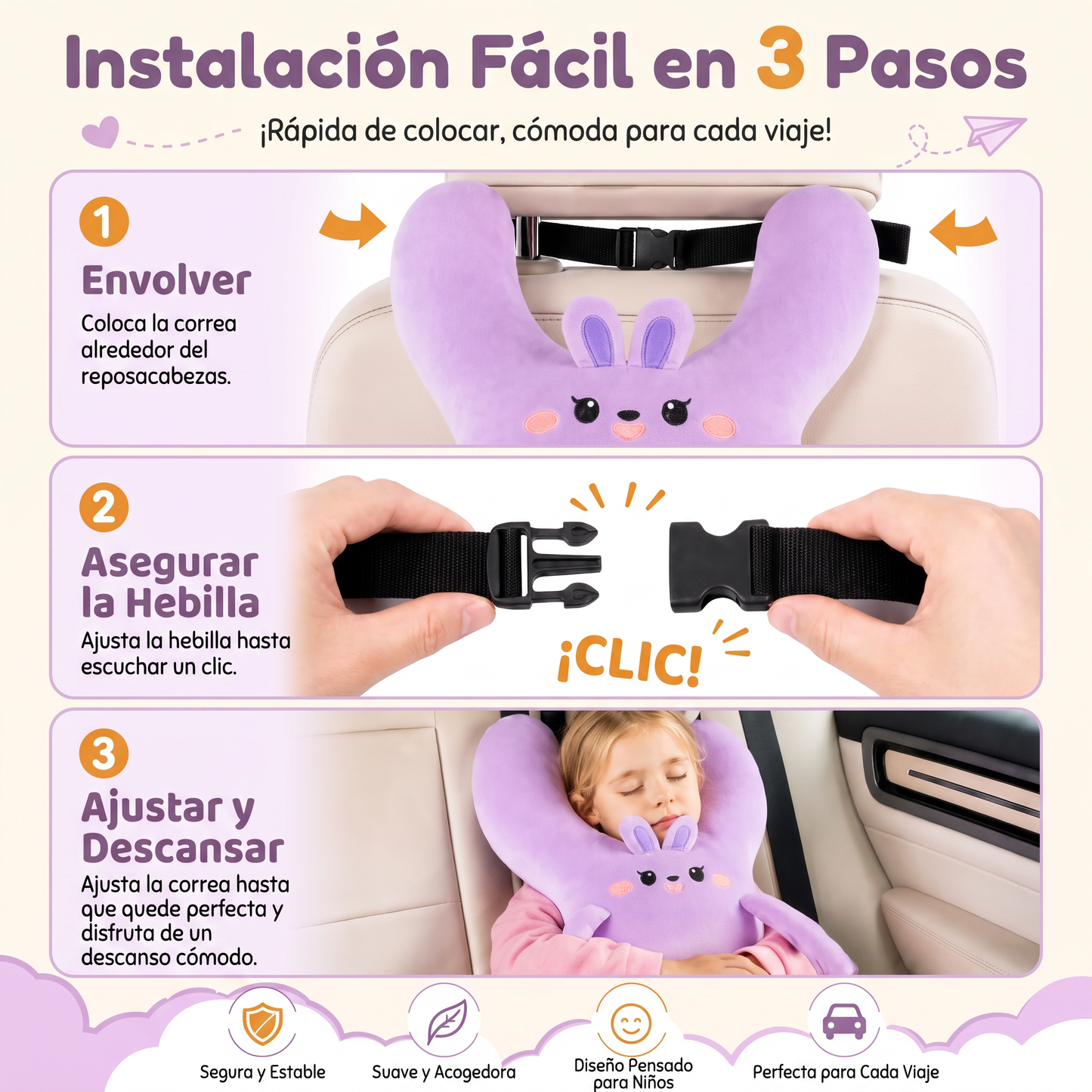 Almohada Cervical para Niños